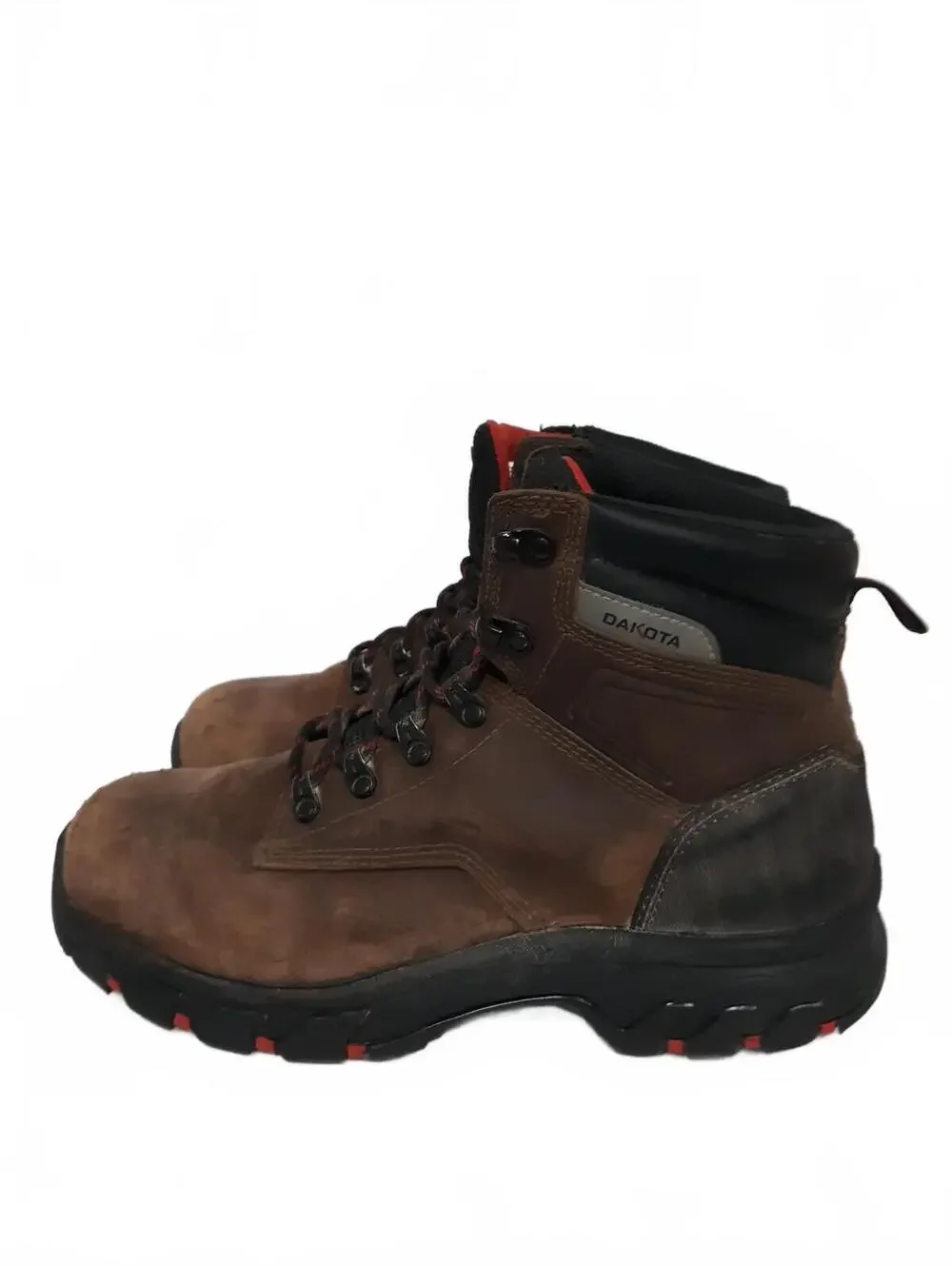 Dakota WorkPro 2400 Men Work Boots 10.5 W Wide Steel Toe Leather Safety Shoes EH